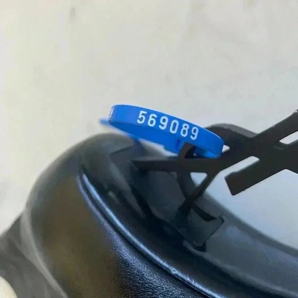 Yves Saint Laurent YSL OPYUM Booties Leather Black 39 9 Point Toe Ankle Boots - Picture 12 of 13